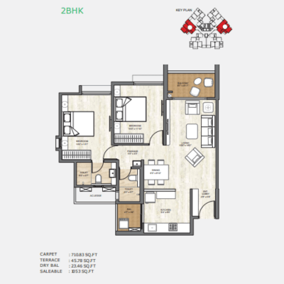 Floor Plan Block A