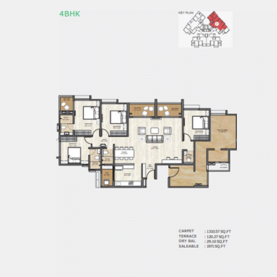 Floor Plan Block A