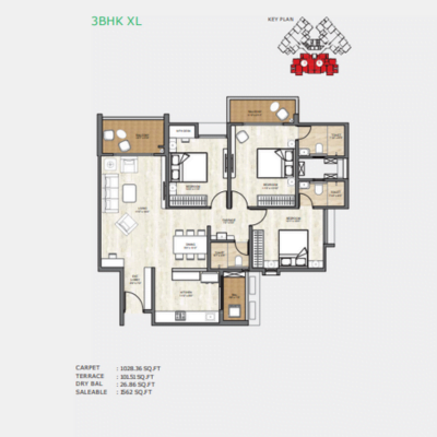 Floor Plan Block A